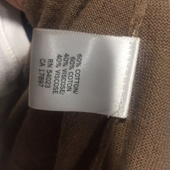 Banana Rep CapSleeve Brown Shortsleeve Cardigan - Picture 7 of 7